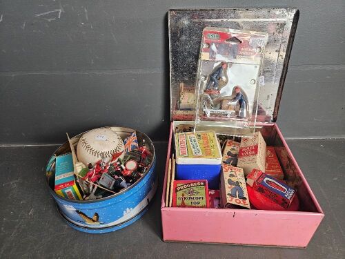 Lot of Toy Shoulders and Misc Games / Bric a Brac