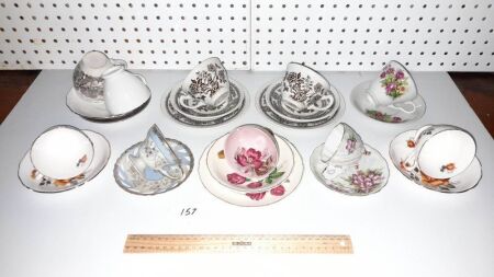 Vintage/Retro, Trios/Pairs of Tea Cups/Sausers. Australians, Japanses, English