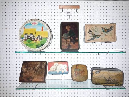 Selection of Vintage Biscuit and Confectionary Tins.