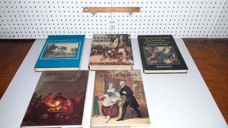 Selection of Vintage Artwork Books