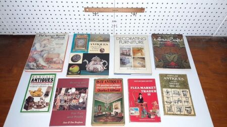 Selection on Antique and Collectible Reference Books