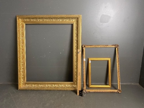 3 Gilt Frames