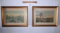 Pair of African Exploration Prints