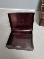 3 Bakelite Cigar and Cigarette Boxes - 4