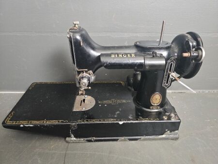 Vintage Portable Singer Sewing Machine Model A
