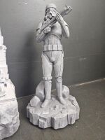 Three Star Wars Garden Ornaments - 3