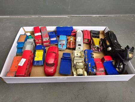 Selection of Vintage & Modern Toy Cars - Lesney & Various Makes