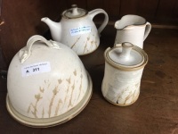 4 Piece Australian Studio Pottery Set