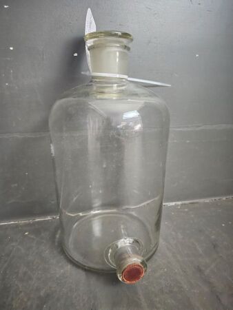 Vintage Very Rare 5lt Pyrex Apothecary Bottle