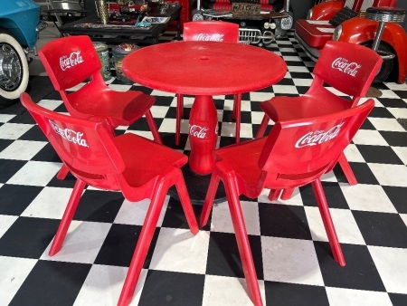 6 Piece Coca-Cola Setting