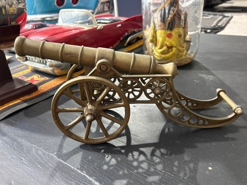 Brass Cannon Model