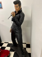 Life Size Elvis Statue with Microphone  - 3