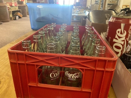 Coca-Cola Crate with 237ml & 6oz Bottles