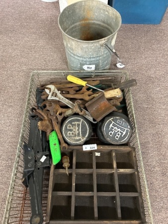 Misc Tools, Trays and Tin etc.