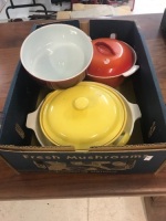 Box Lot of Quality Cookware