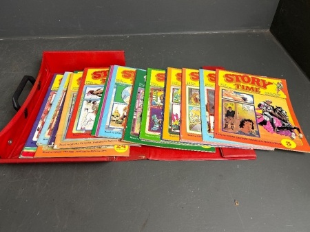 Full collection of 30 Story Time Books in Case