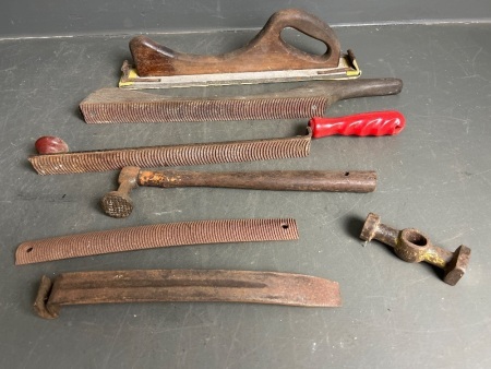 Selection of Panel Beating Tools