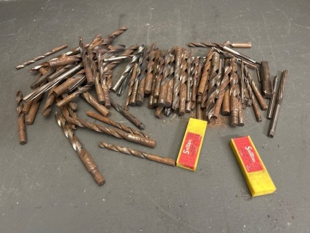 Large Quantity of Drill Bits, Dies and Hand Reamers