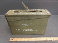 Australian Military M18 Smoke Grenade Violet Smoke Ammo Box - 4