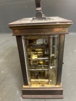 Antique French Miniature Carriage Clock - 2