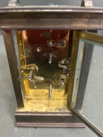 Antique French Miniature Carriage Clock - 3