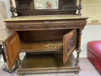 Edwardian Parlour Side Board - 3