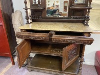 Edwardian Parlour Side Board - 4