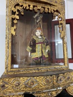 Asian Marionette in Gold Embellished Display Case - 3