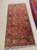 Small Asian Style Hand Knotted Persian Rug - 3