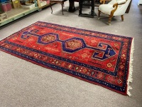 Large Hand Knotted Persian Rug - 2