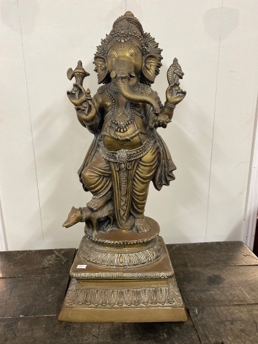 Brass Ganesha Statue