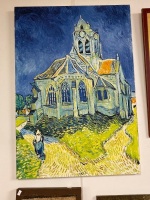 The Church at Auvers Van Gogh Print - 2