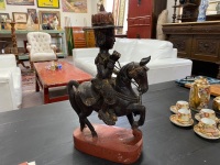 Antique Burmese Nat on Horse - 2