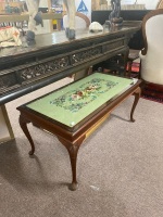 Tapestry top coffee table - 3