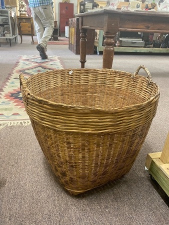 Large Cane Basket