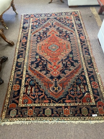 Medium Sized Hnad Knotted Persian Rug