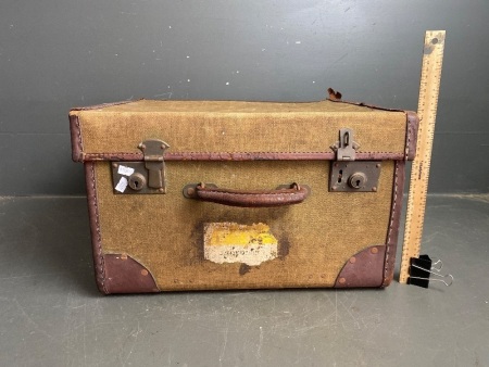 Large Vintage Travel Case