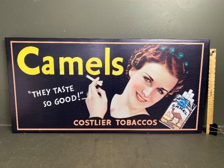 Camel Costlier Tobaccos Vinyl Sign