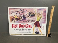 Hot Rod Girl Promotion Vinyl Poster