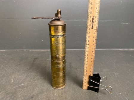 Solid Brass Antique Pepper Grinder