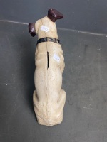 Cast Iron Puppy Dog Money Box / Door Stop - 4