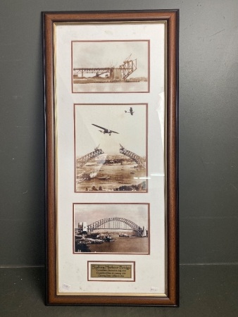 Photos Story Board of Building Sydney Harbour Bridge