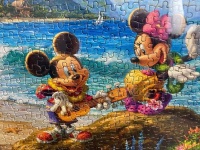 Framed Mickey and Minnie Mouse Jigsaw Puzzle - 2