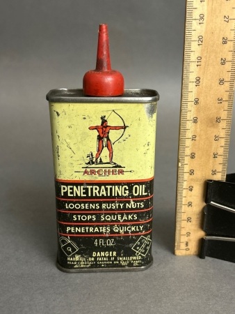 Archer Penetrating Oil Tin 4oz.