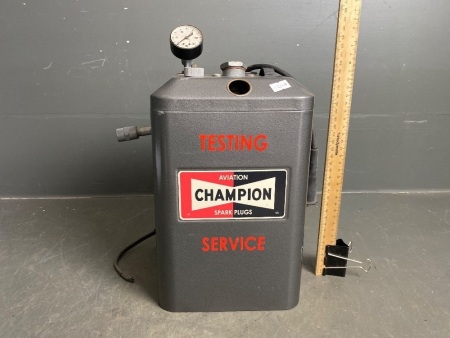 Rare and Original Champion Spark Plug Tester