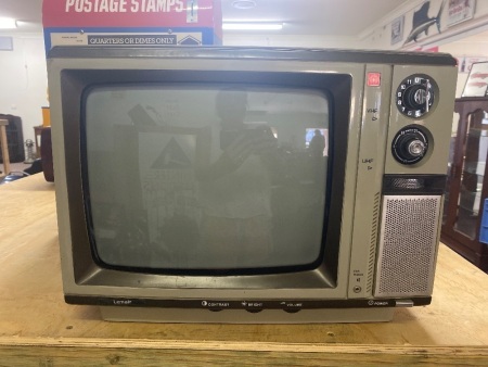 Vintage Black & White TV