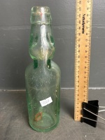 Cannington Shaw and Co. Glass Bottle with Glass Marble Stopper - 4