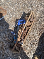 Tool Box of Farrier Equipment and Tools