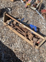 Tool Box of Farrier Equipment and Tools - 3