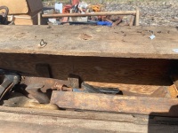 Wooden tool box of mixed tools - 3